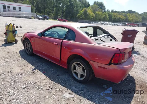 2000 Ford Mustang Gt z USA, uszkodzony, nr VIN 1FAFP42X2YF245324